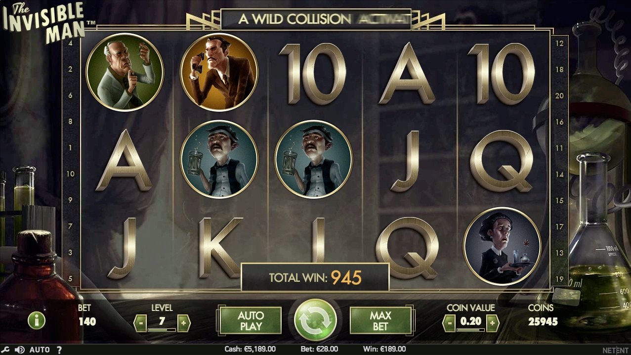 The Invisible Man Slot - Luckia Blog