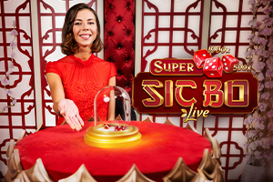 Super Sic Bo slot cover by Evolution