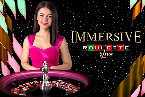 Immersive Roulette slot cover by Evolution