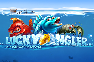 Lucky Angler A Snowy Catch