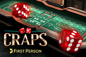 First Person Craps slot cover by Evolution